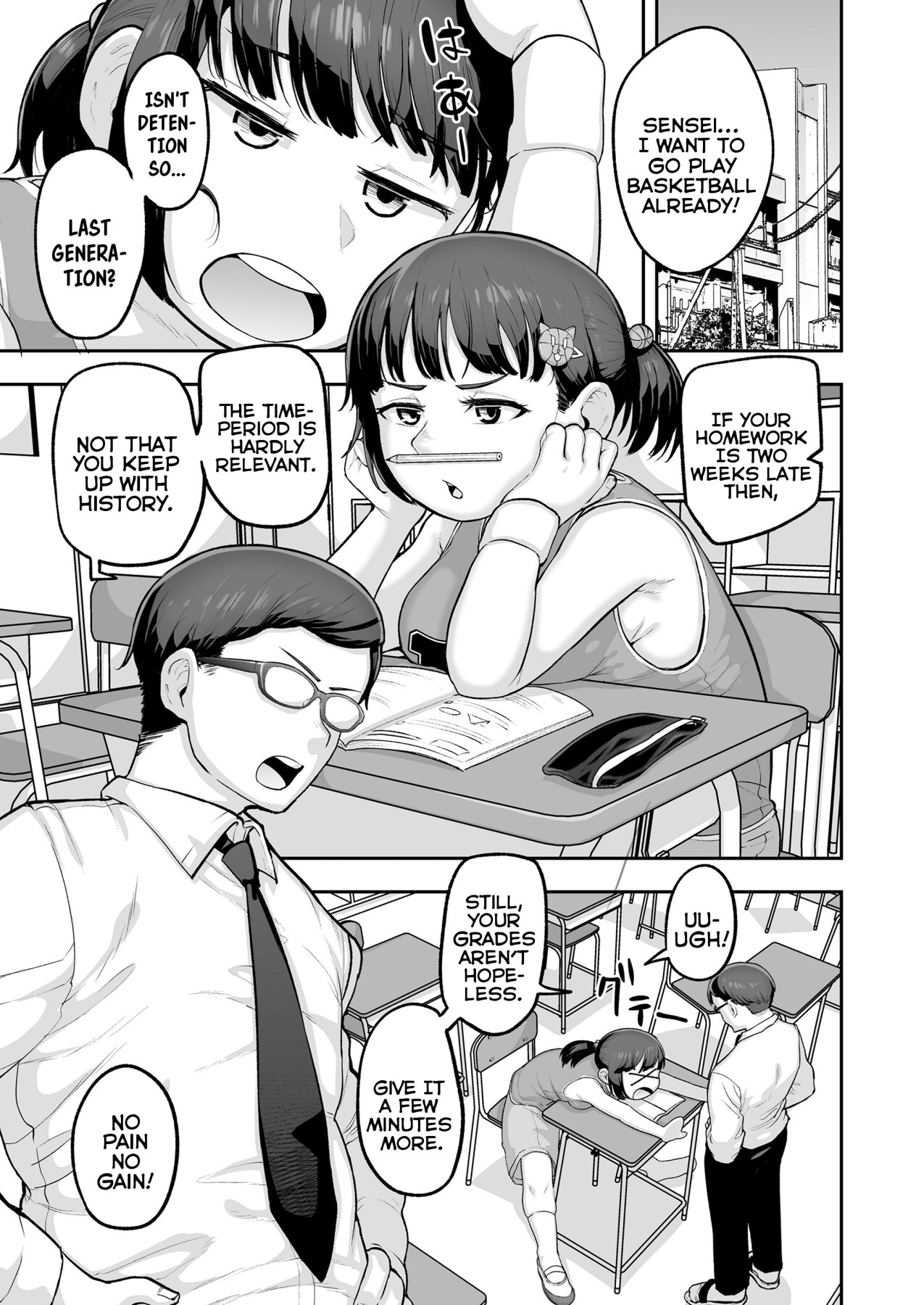 Hentai Manga Comic-The Story of Two Mesugaki Students That Treat Ending My Teaching Career As a Literal Game-Read-2